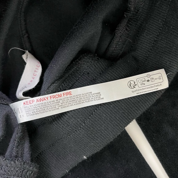 Daily Practice by Anthropologie Velour Wide-Leg Lounge‎ Pants Size Medium - Picture 9 of 10